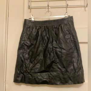 Ann Taylor Loft Vegan Leather Skirt